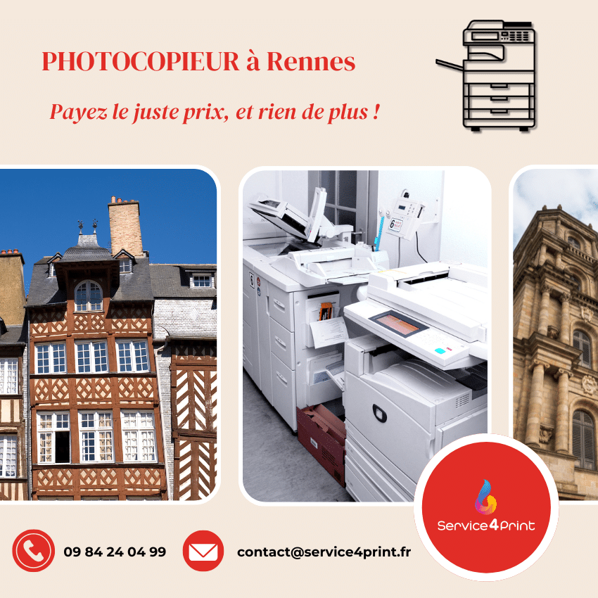Photocopieur rennes : Trouvez le photocopieur idéal