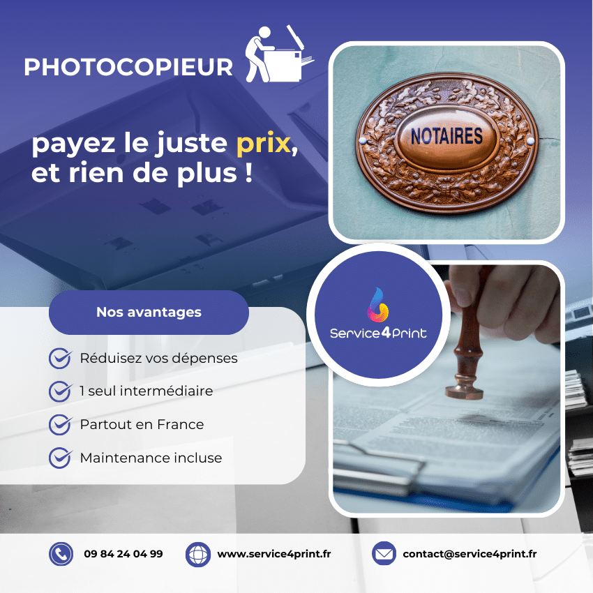 Photocopieur notaire : un investissement intelligent