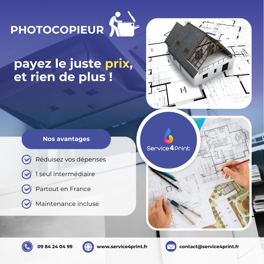 photocopieur architecte : Idéal pour votre cabinet