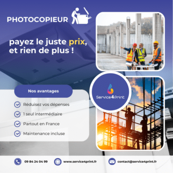Photocopieur chantier : un outil indispensable