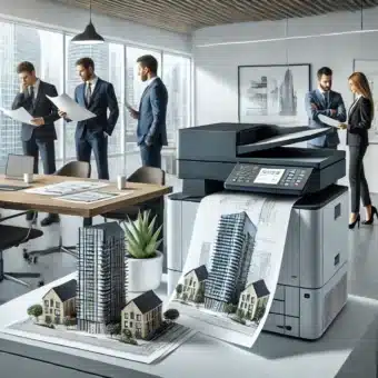 Photocopieur pour promoteur immobilier