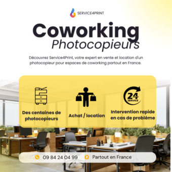Photocopieur pour espaces de coworking